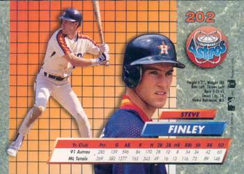 Steve Finley  baseball card collectible - Main Image 2