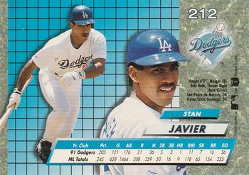 Stan Javier  baseball card collectible - Main Image 2