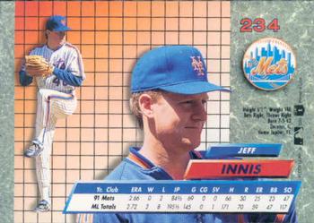 Jeff Innis  baseball card collectible - Main Image 2