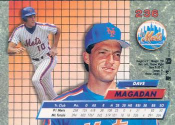 Dave Magadan  baseball card collectible - Main Image 2