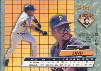 Jose Lind  baseball card collectible - Main Image 2