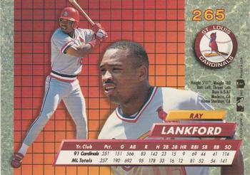 Ray Lankford  baseball card collectible - Main Image 2