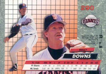 Kelly Downs  baseball card collectible - Main Image 2