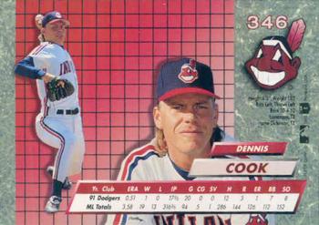 Dennis Cook  baseball card collectible - Main Image 2