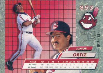 Junior Ortiz  baseball card collectible - Main Image 2