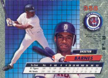 Skeeter Barnes  baseball card collectible - Main Image 2