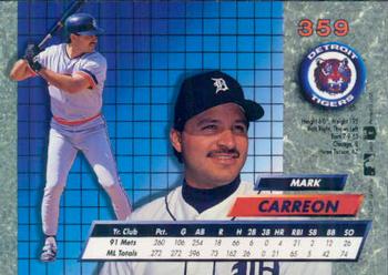 Mark Carreon  baseball card collectible - Main Image 2