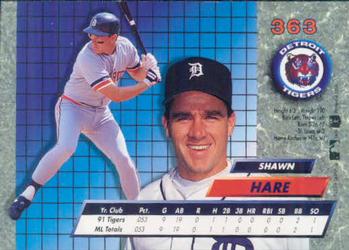 Shawn Hare  baseball card collectible - Main Image 2