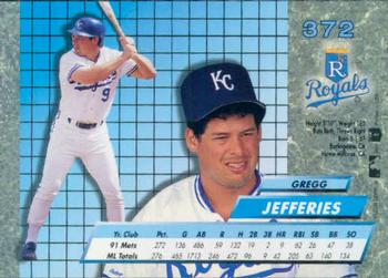 Gregg Jefferies  baseball card collectible - Main Image 2