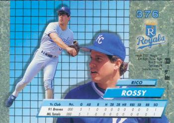 Rico Rossy  baseball card collectible - Main Image 2