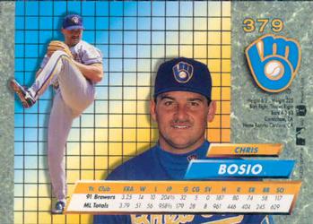 Chris Bosio  baseball card collectible - Main Image 2