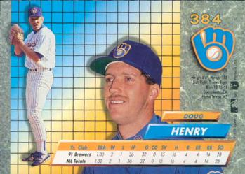 Doug Henry  baseball card collectible - Main Image 2