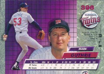 Mark Guthrie  baseball card collectible - Main Image 2
