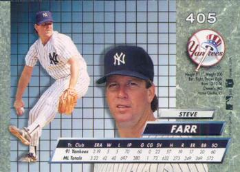 Steve Farr  baseball card collectible - Main Image 2