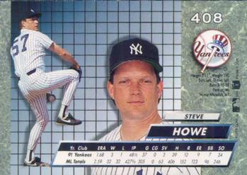 Steve Howe  baseball card collectible - Main Image 2