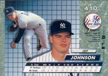 Jeff Johnson  baseball card collectible - Main Image 2