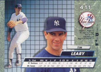 Tim Leary  baseball card collectible - Main Image 2