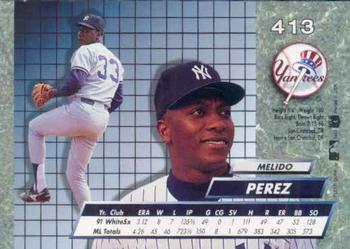 Melido Perez  baseball card collectible - Main Image 2