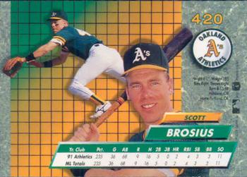 Scott Brosius  baseball card collectible - Main Image 2