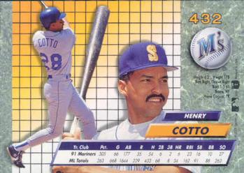Henry Cotto  baseball card collectible - Main Image 2