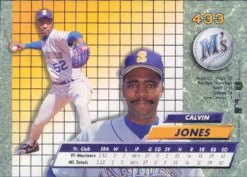Calvin Jones  baseball card collectible - Main Image 2