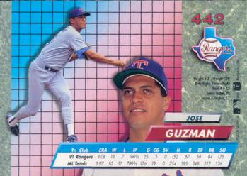 Jose Guzman  baseball card collectible - Main Image 2