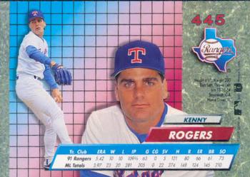 Kenny Rogers  baseball card collectible - Main Image 2
