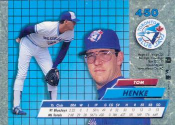 Tom Henke  baseball card collectible - Main Image 2