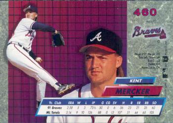 Kent Mercker  baseball card collectible - Main Image 2
