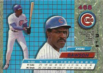 Andre Dawson  baseball card collectible - Main Image 2