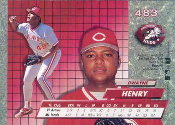 Dwayne Henry  baseball card collectible - Main Image 2