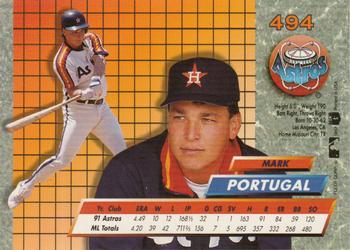 Mark Portugal  baseball card collectible - Main Image 2