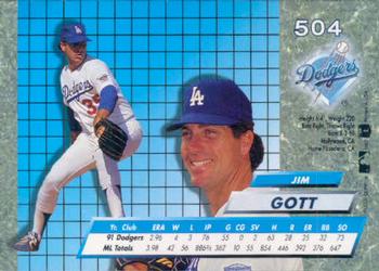 Jim Gott  baseball card collectible - Main Image 2