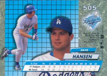Dave Hansen  baseball card collectible - Main Image 2