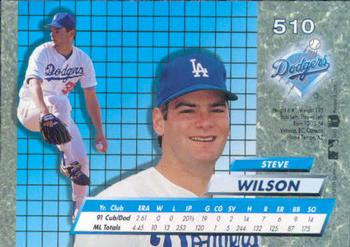 Steve Wilson  baseball card collectible - Main Image 2