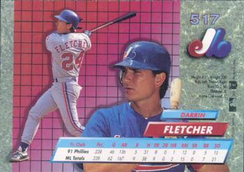 Darrin Fletcher  baseball card collectible - Main Image 2
