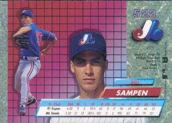 Bill Sampen  baseball card collectible - Main Image 2