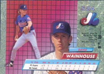 David Wainhouse  baseball card collectible - Main Image 2
