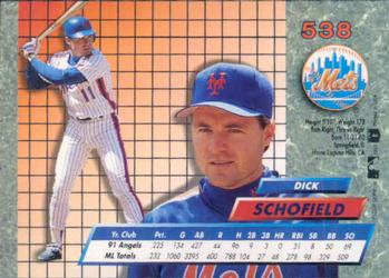 Dick Schofield  baseball card collectible - Main Image 2