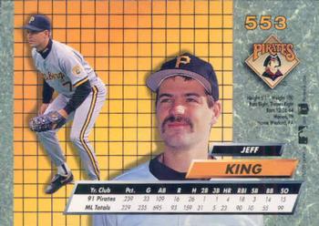 Jeff King  baseball card collectible - Main Image 2