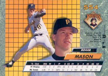 Roger Mason  baseball card collectible - Main Image 2