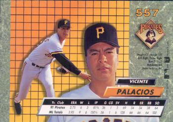 Vicente Palacios  baseball card collectible - Main Image 2