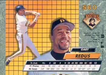 Gary Redus  baseball card collectible - Main Image 2