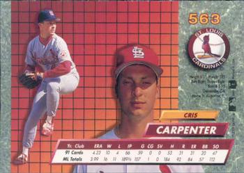 Cris Carpenter  baseball card collectible - Main Image 2
