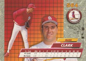 Mark Clark  baseball card collectible - Main Image 2