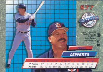 Craig Lefferts  baseball card collectible - Main Image 2
