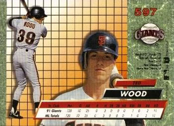 Ted Wood  baseball card collectible - Main Image 2