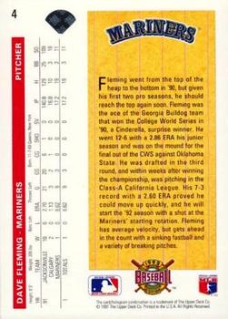 Dave Fleming  baseball card collectible - Main Image 2