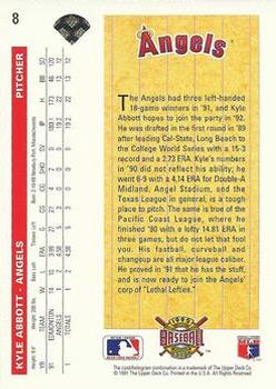 Kyle Abbott  baseball card collectible - Main Image 2