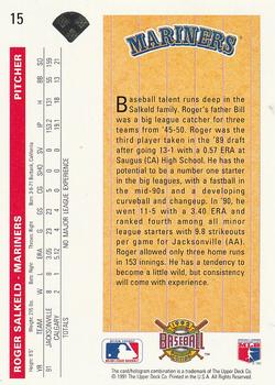 Roger Salkeld  baseball card collectible - Main Image 2